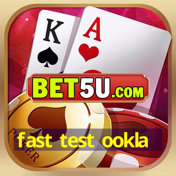 fast test ookla